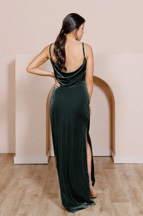 Nadia Velvet Dress | Made To Order