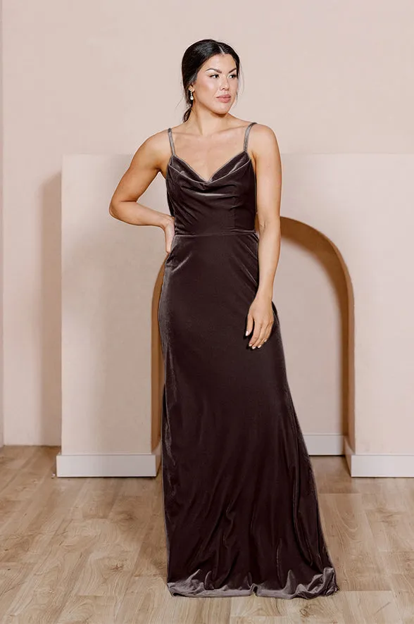 Nadia Velvet Dress | Made To Order
