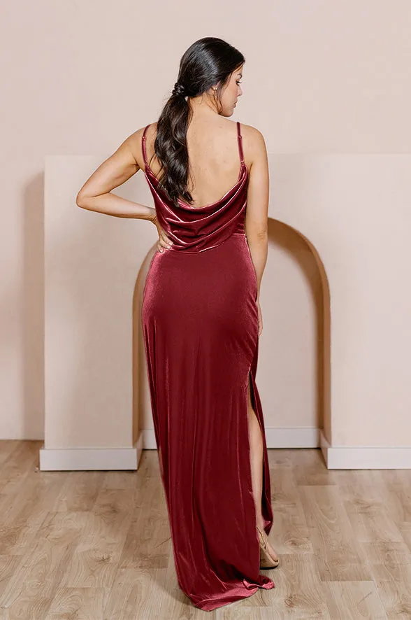 Nadia Velvet Dress | Made To Order