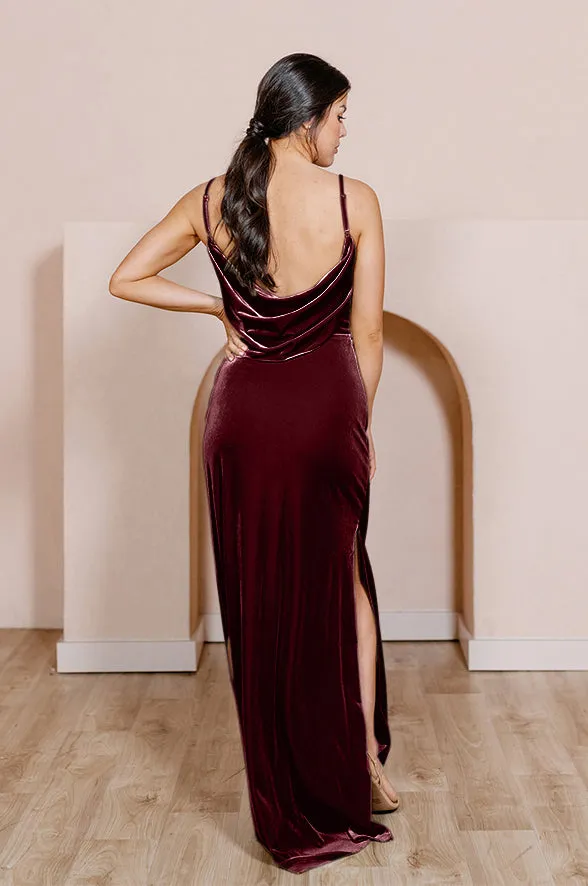 Nadia Velvet Dress | Made To Order