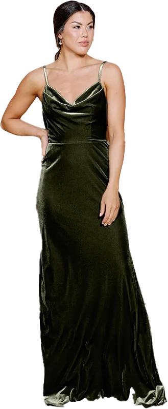 Nadia Velvet Dress | Made To Order