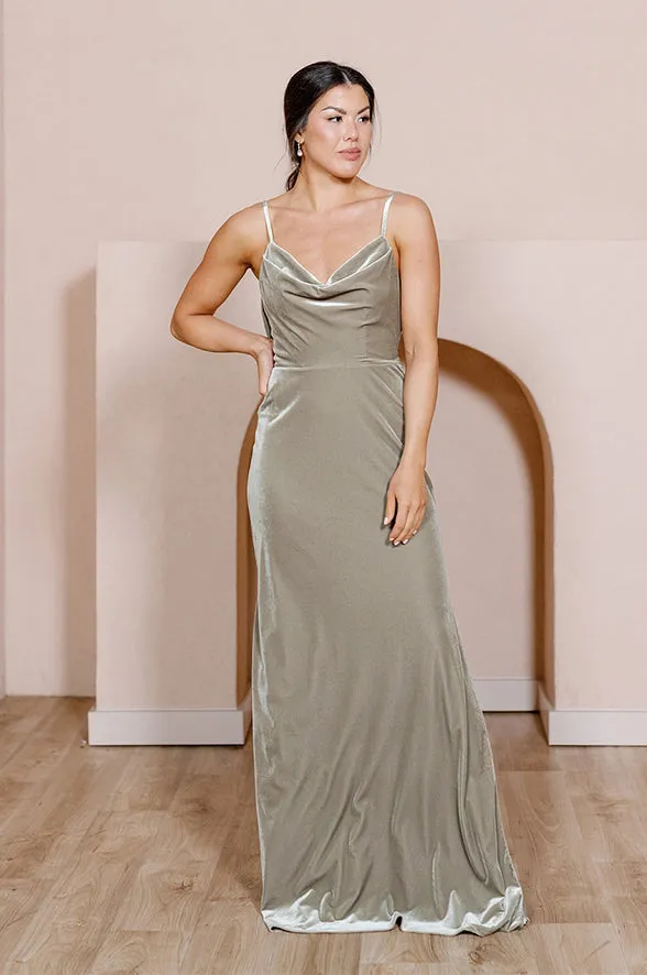 Nadia Velvet Dress | Made To Order