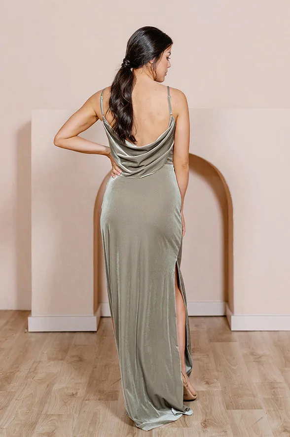 Nadia Velvet Dress | Made To Order