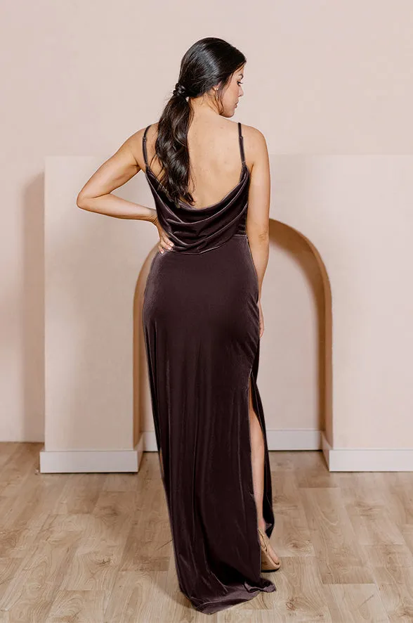 Nadia Velvet Dress | Made To Order