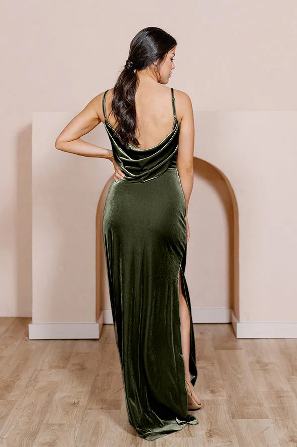Nadia Velvet Dress | Made To Order