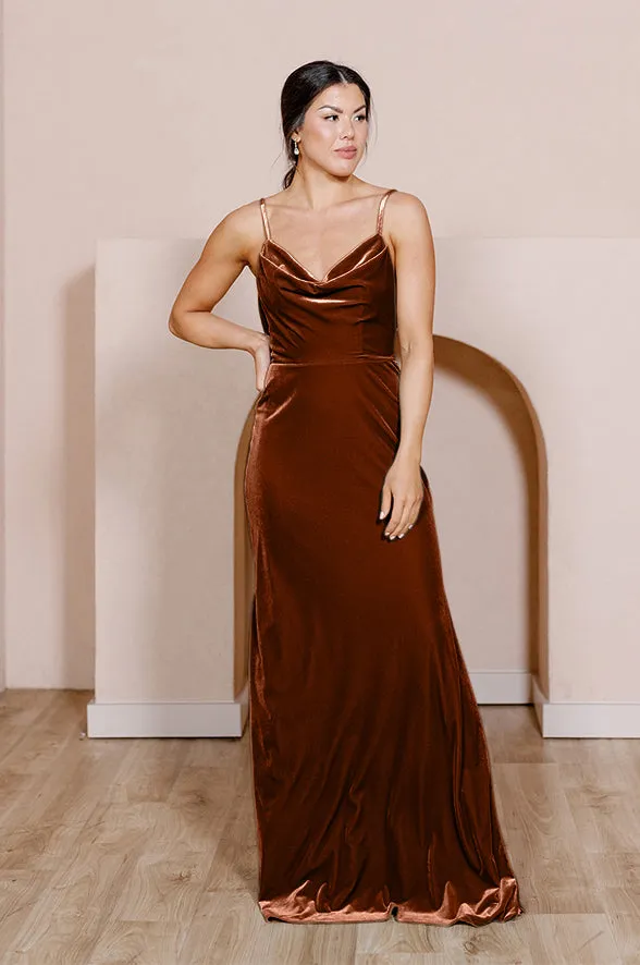 Nadia Velvet Dress | Made To Order