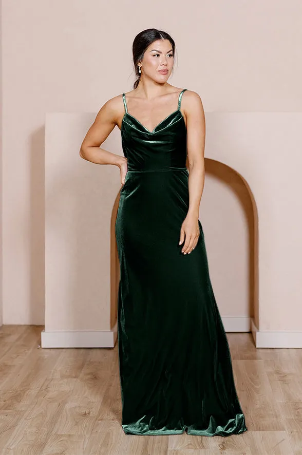 Nadia Velvet Dress | Made To Order
