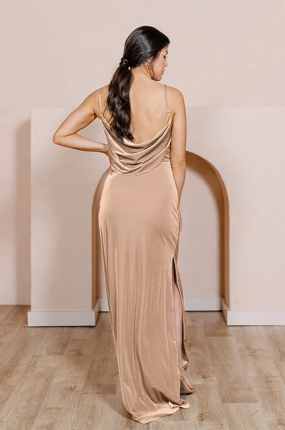 Nadia Velvet Dress | Made To Order