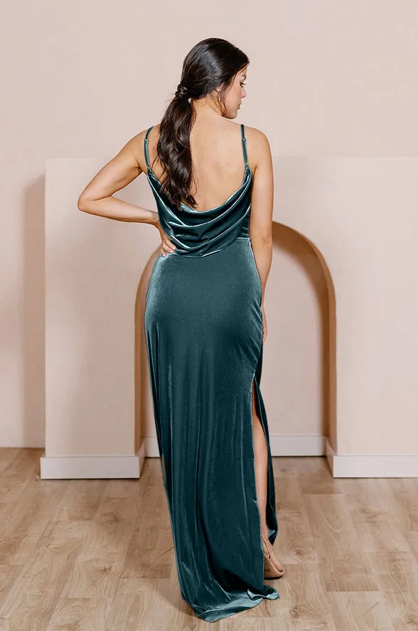 Nadia Velvet Dress | Made To Order