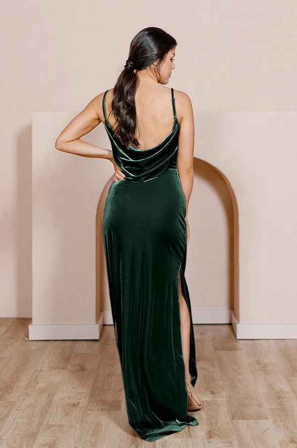 Nadia Velvet Dress | Made To Order