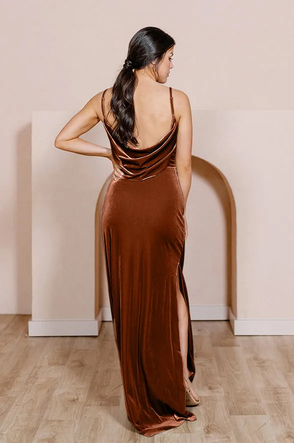 Nadia Velvet Dress | Made To Order