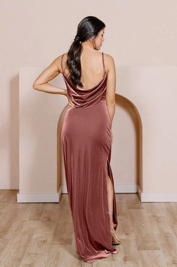 Nadia Velvet Dress | Made To Order