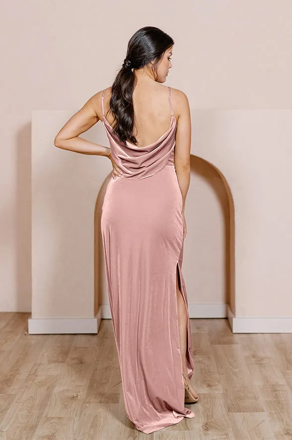 Nadia Velvet Dress | Made To Order