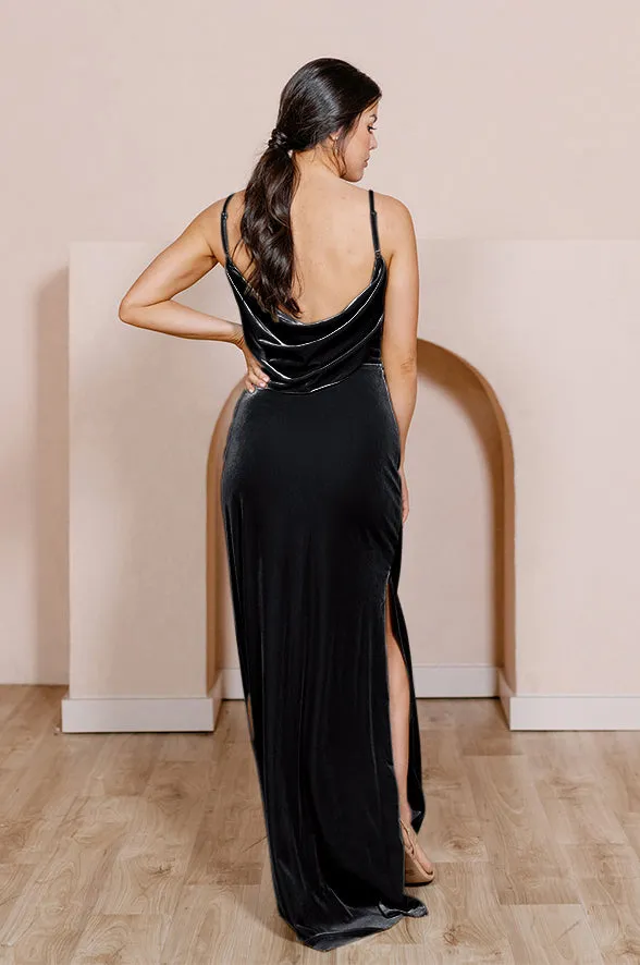Nadia Velvet Dress | Made To Order