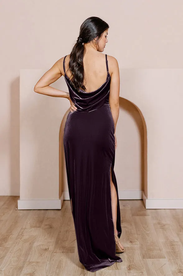 Nadia Velvet Dress | Made To Order