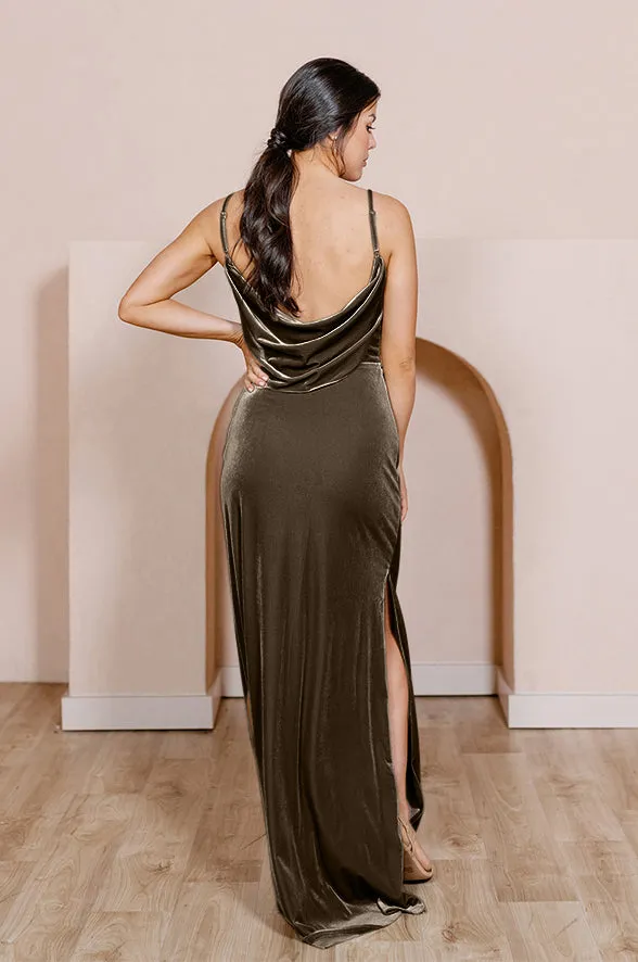 Nadia Velvet Dress | Made To Order