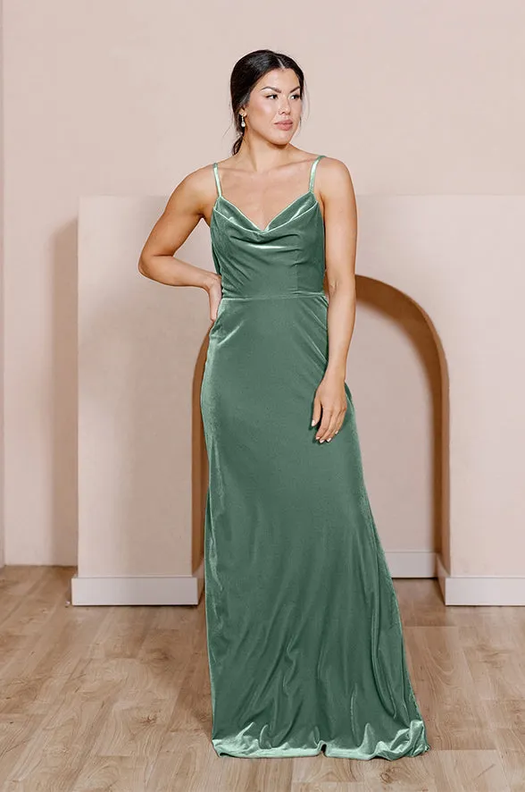 Nadia Velvet Dress | Made To Order