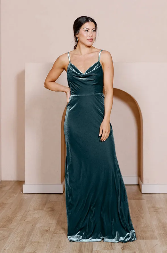 Nadia Velvet Dress | Made To Order
