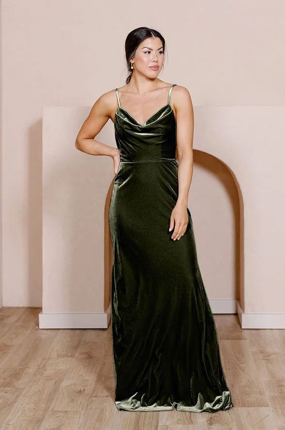 Nadia Velvet Dress | Made To Order