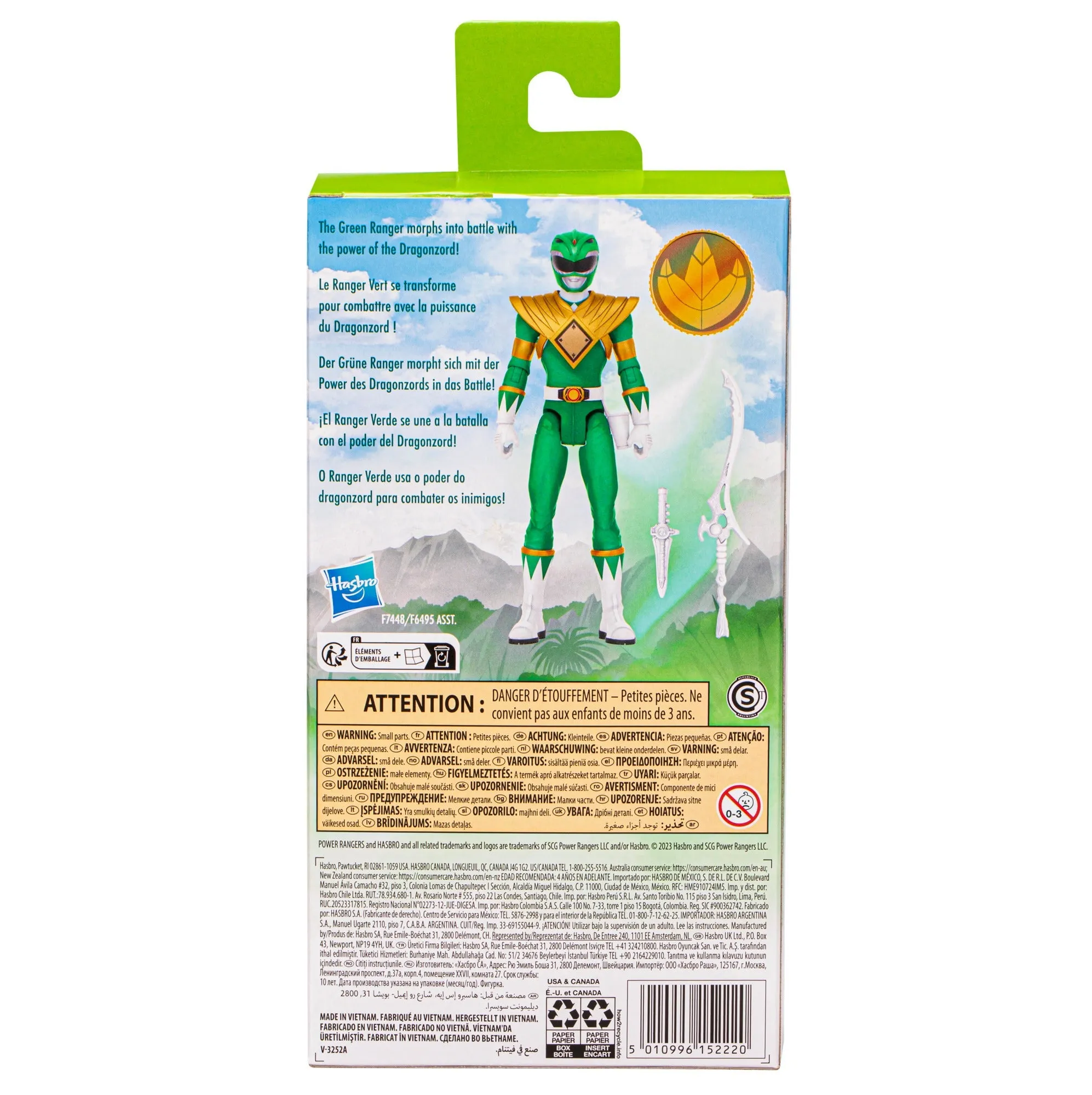 Power Rangers Mighty Morphin Green Ranger