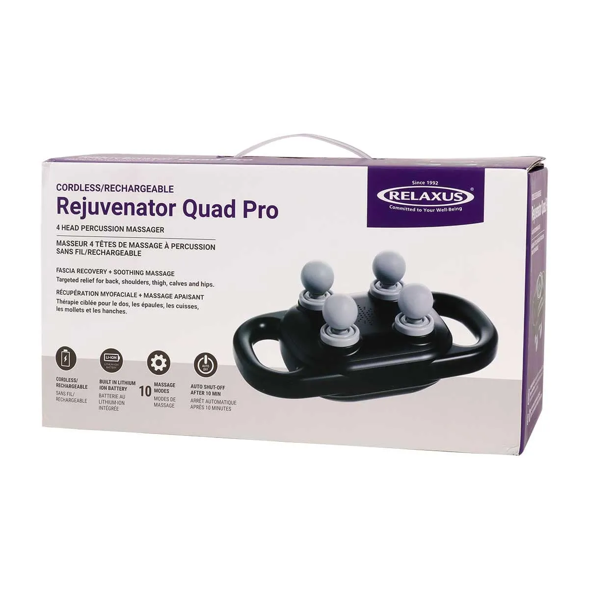 Rejuvenator 4-headed Percussion Massager
