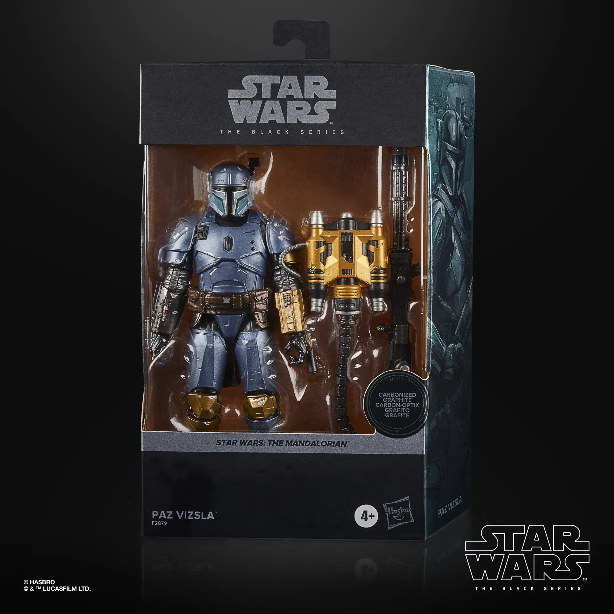 Star Wars The Black Series Carbonized Collection Paz Vizsla