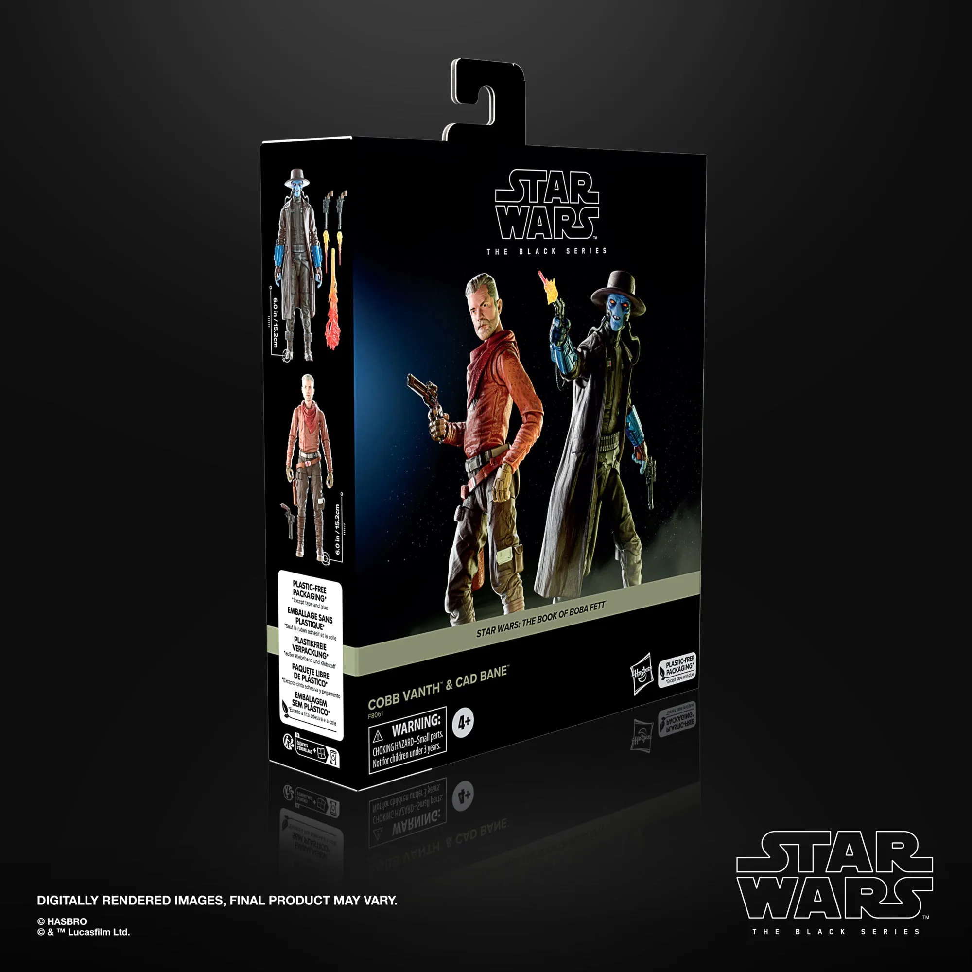 Star Wars The Black Series Cobb Vanth & Cad Bane - Presale