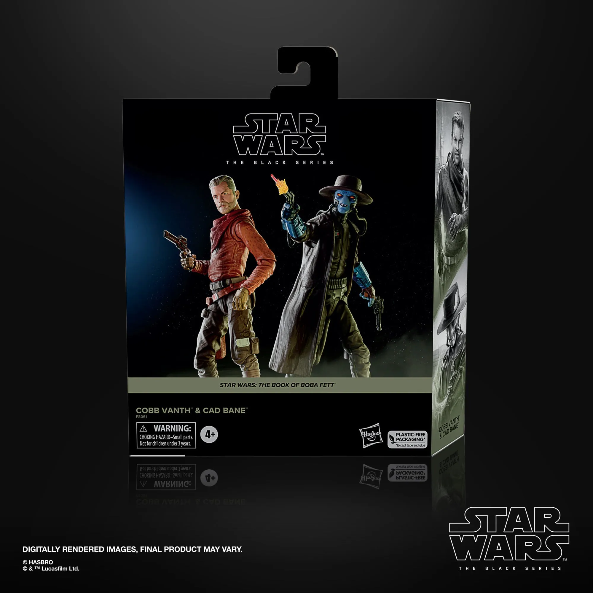 Star Wars The Black Series Cobb Vanth & Cad Bane - Presale