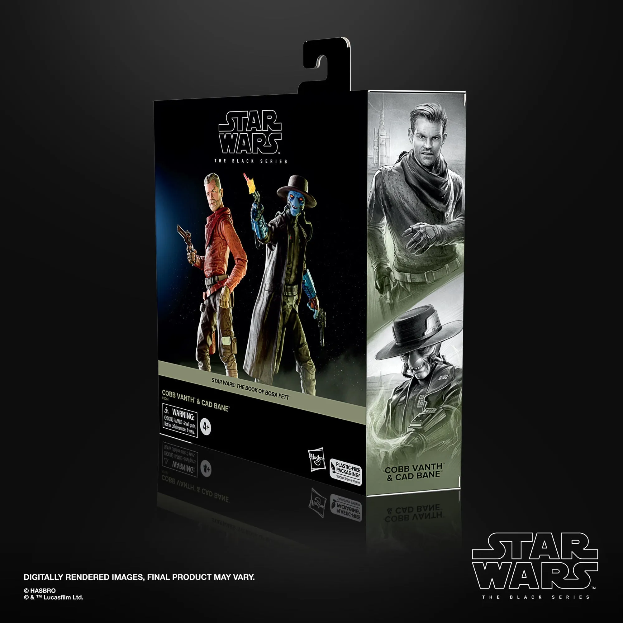 Star Wars The Black Series Cobb Vanth & Cad Bane - Presale