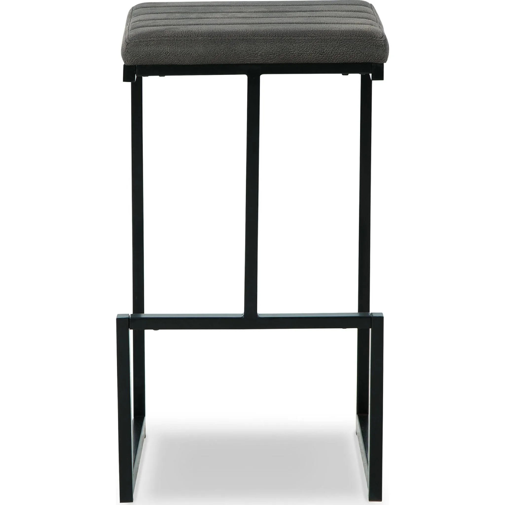 Strumford Bar Height Stool - Gray/Black - (D109-130)
