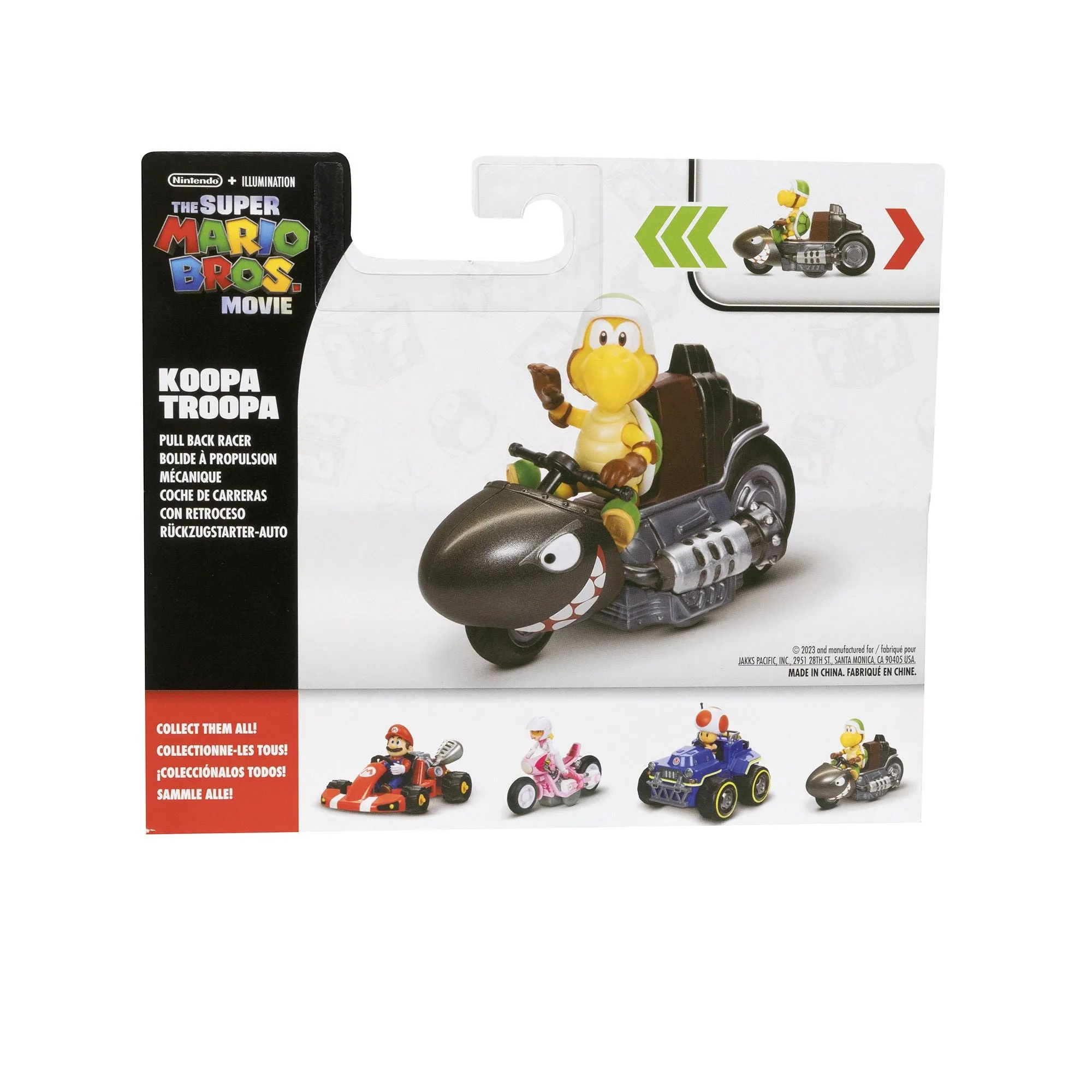 Super Mario Bros. Movie 6.35cm Figure With Kart Koopa Troopa
