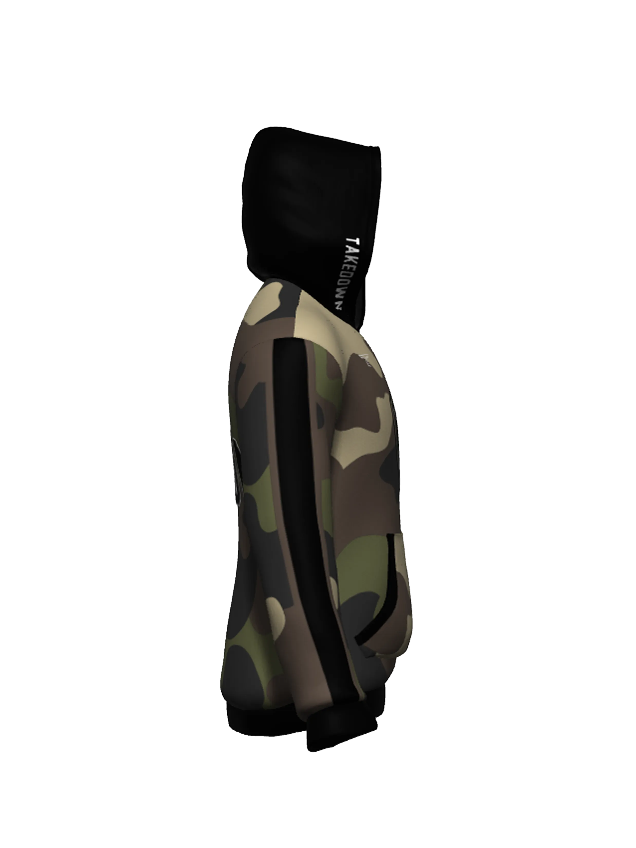 TD-HD-007 360° Custom Hoodie