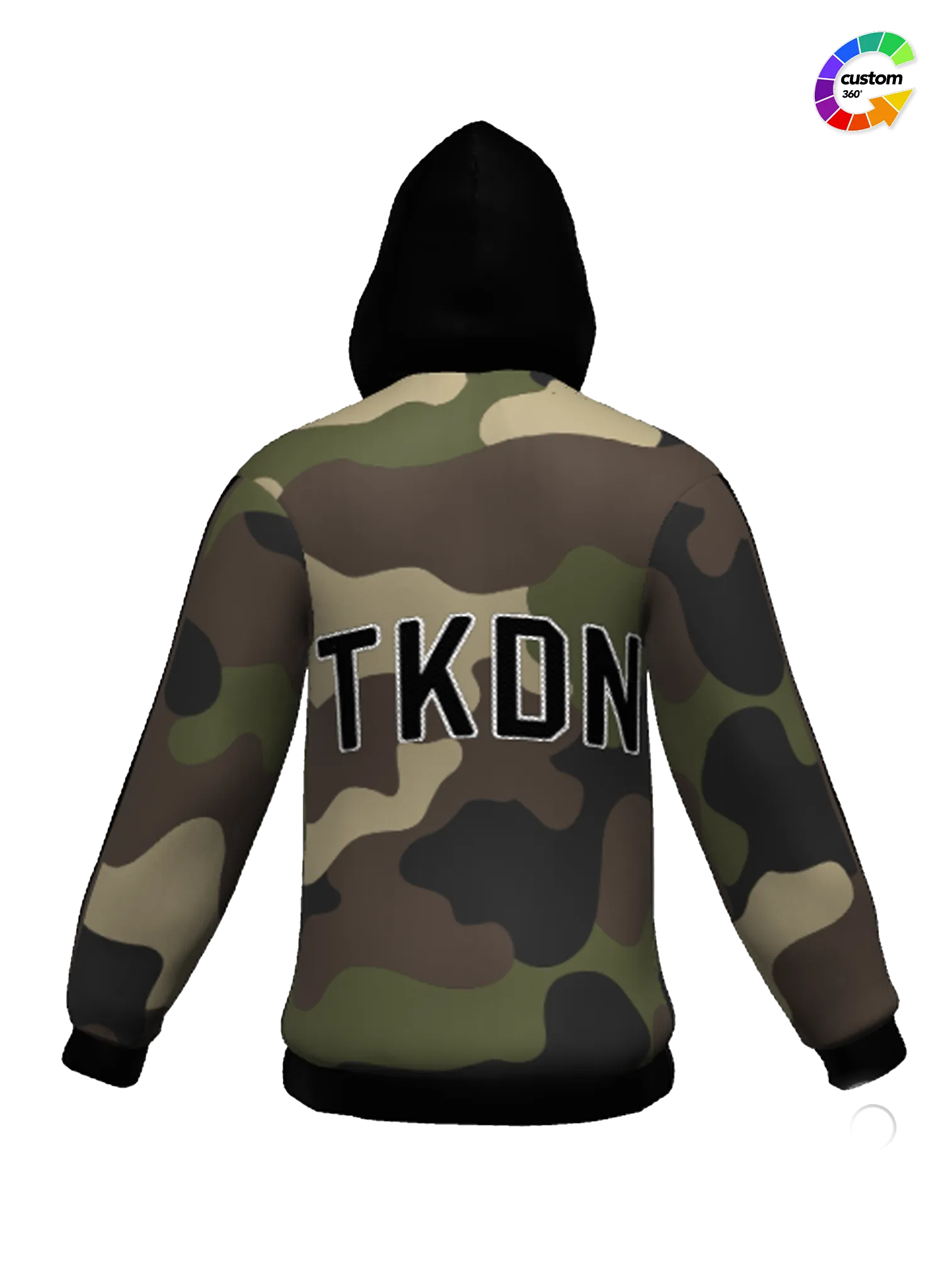 TD-HD-007 360° Custom Hoodie