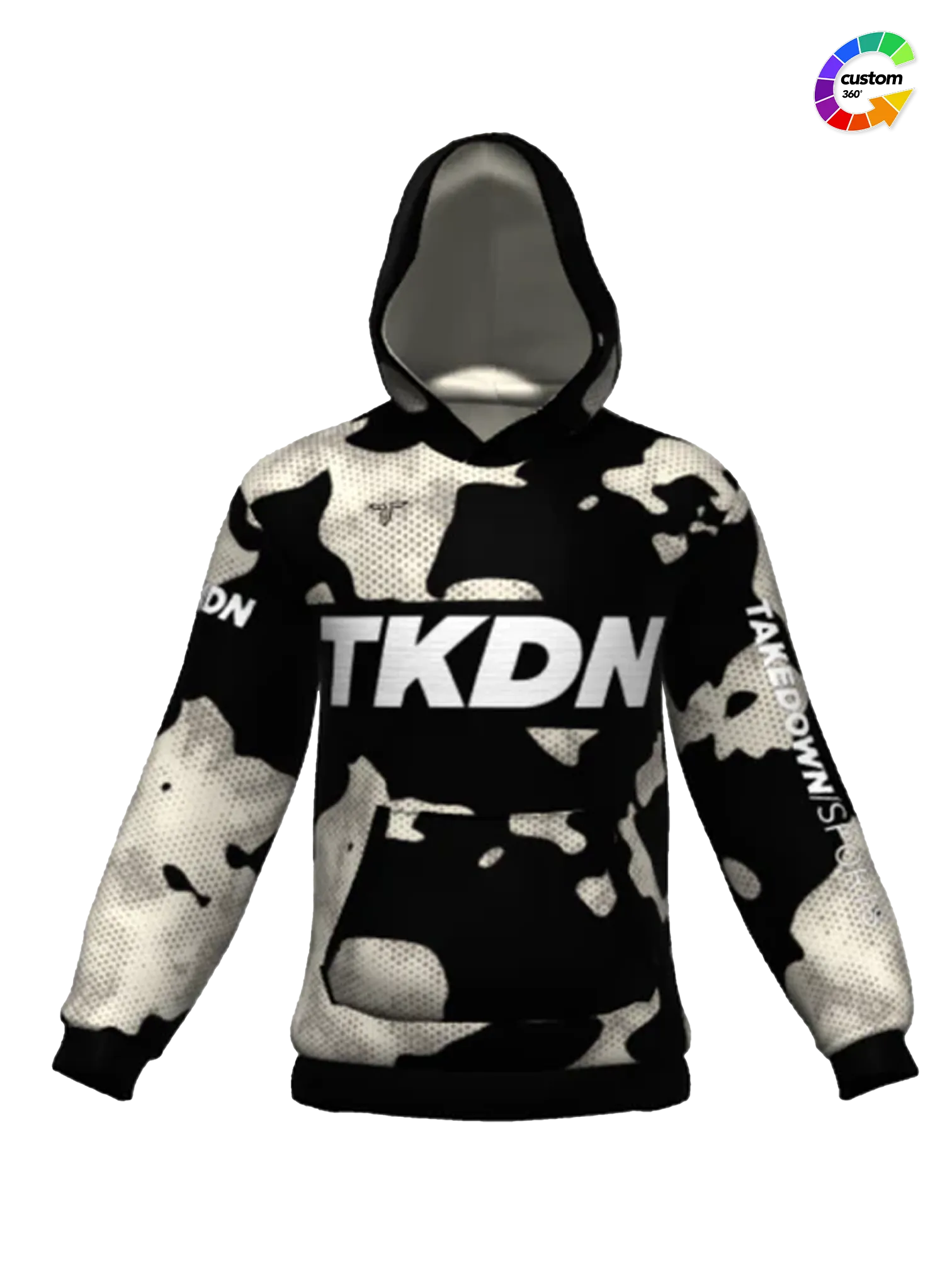 TD-HD-008 360° Custom Hoodie