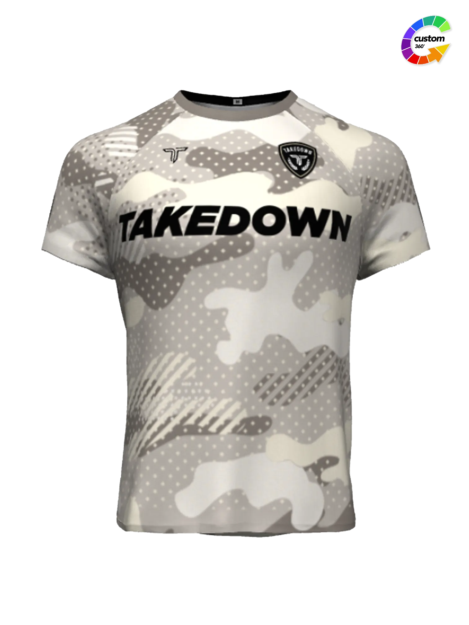 TD-RGL-006 360° Custom Raglan T-Shirt