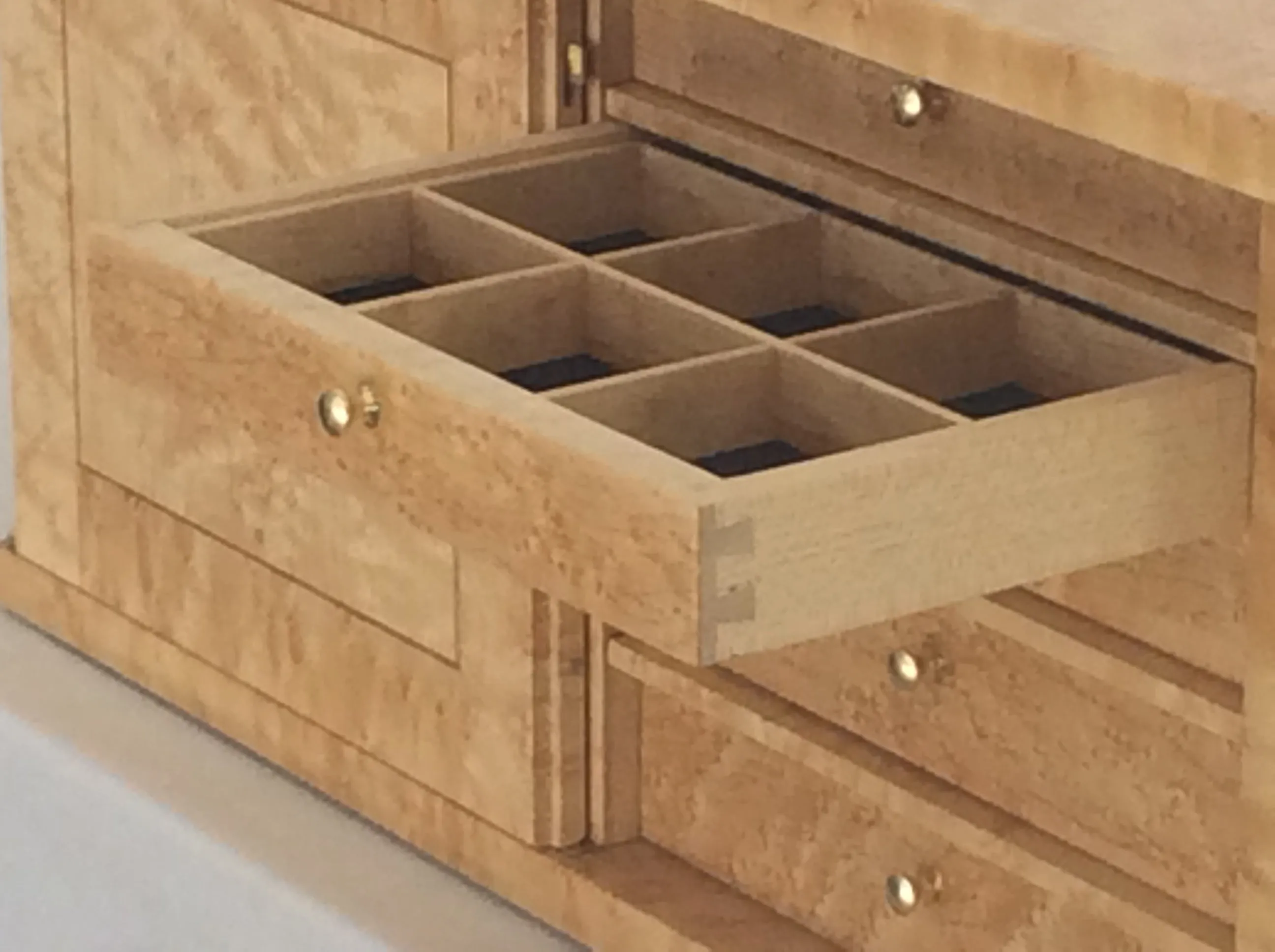 Ten Drawer Cabinet
