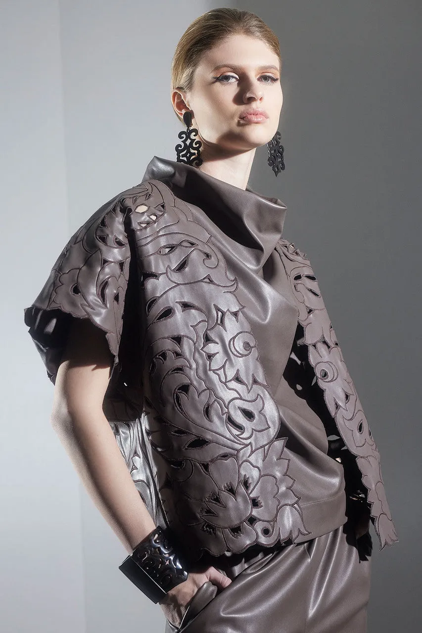Vegan Luxe Lambskin Funnel Top
